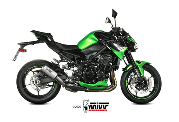 Mivv MK3 Slip-On Exhaust for Kawasaki Z900 2020-22